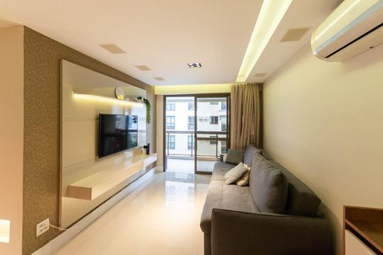 Sala de apartamento à venda com 3 quartos, 115m² em Tijuca, Rio de Janeiro