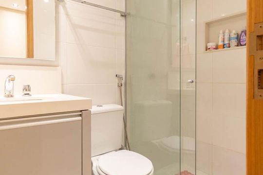 Banheiro de apartamento à venda com 3 quartos, 115m² em Tijuca, Rio de Janeiro