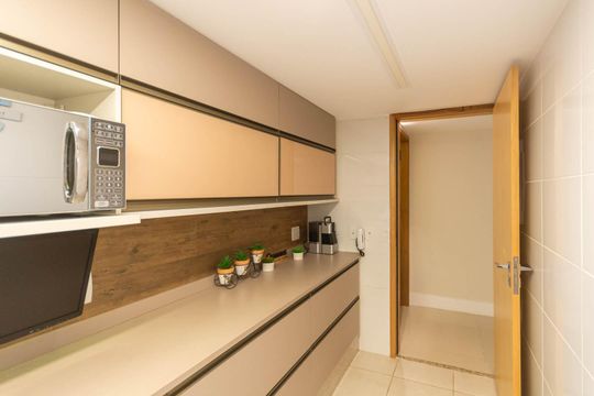 Cozinha de apartamento à venda com 3 quartos, 115m² em Tijuca, Rio de Janeiro
