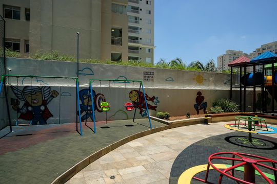 Playground de apartamento à venda com 4 quartos, 400m² em Mauá, São Caetano do Sul