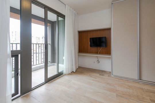 Studio de kitnet/studio para alugar com 1 quarto, 26m² em Cidade Monções, São Paulo
