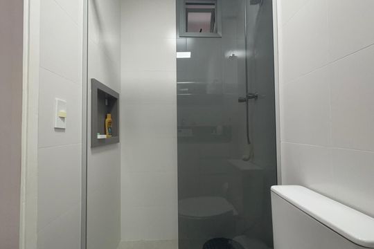 Banheiro de apartamento à venda com 3 quartos, 63m² em Vila Matilde, São Paulo