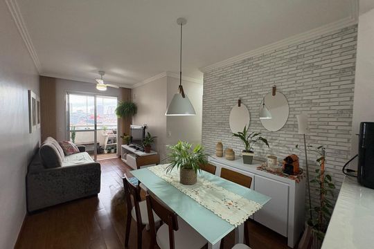 Sala de apartamento à venda com 3 quartos, 63m² em Vila Matilde, São Paulo