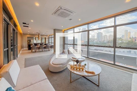 Espaço gourmet de kitnet/studio à venda com 1 quarto, 23m² em Jardim Aurelia, São Paulo