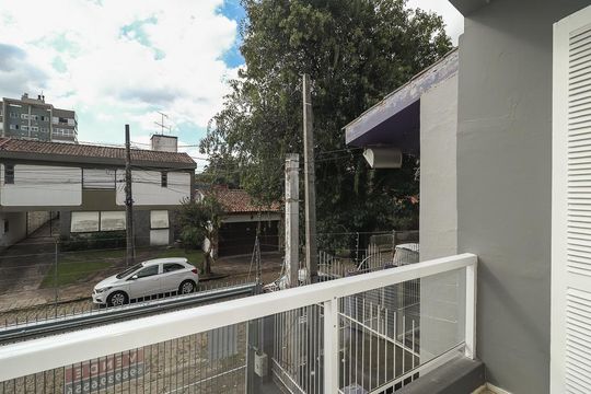 Varanda da Sala de casa à venda com 3 quartos, 223m² em Jardim Lindóia, Porto Alegre