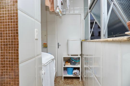 Área de Serviço de apartamento à venda com 3 quartos, 85m² em Cidade Nova, Belo Horizonte