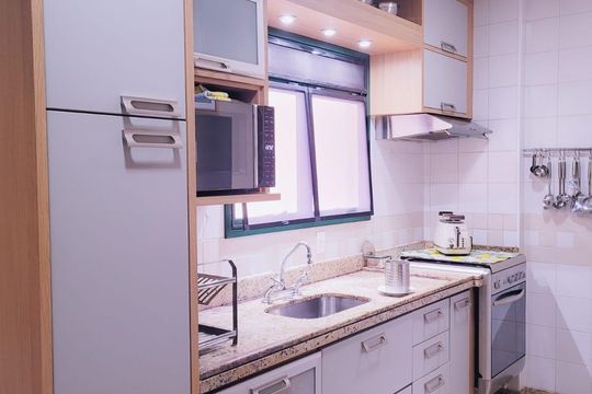 Banheiro de apartamento à venda com 4 quartos, 94m² em Alphaville Industrial, Barueri