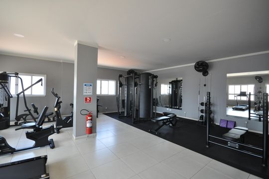 Área comum - Academia de apartamento para alugar com 3 quartos, 80m² em Vila Nivi, São Paulo