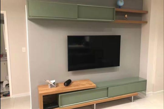 Sala de apartamento para alugar com 2 quartos, 70m² em Barra da Tijuca, Rio de Janeiro