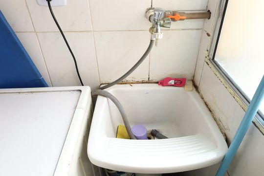 Área de Serviço de apartamento à venda com 2 quartos, 49m² em Jardim Planalto, São Paulo