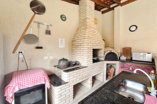 Área comum - Churrasqueira de apartamento à venda com 2 quartos, 66m² em Jardim Sao Luis, São Bernardo do Campo