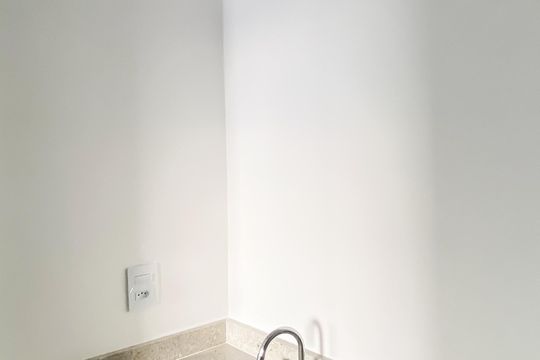 Banheiro  de apartamento à venda com 2 quartos, 72m² em Vila Guilhermina, São Paulo