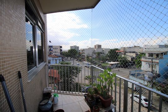Varanda de apartamento à venda com 3 quartos, 96m² em Vila da Penha, Rio de Janeiro