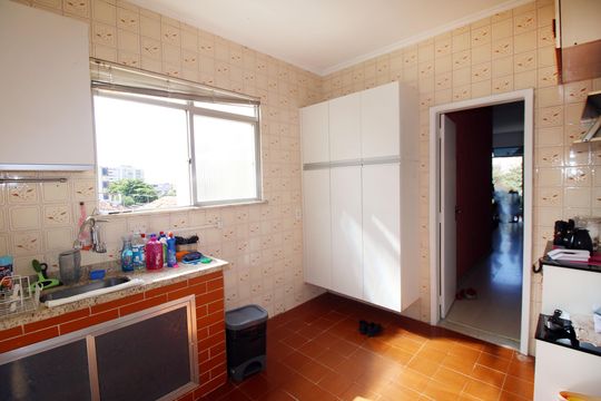 Cozinha de apartamento à venda com 3 quartos, 96m² em Vila da Penha, Rio de Janeiro
