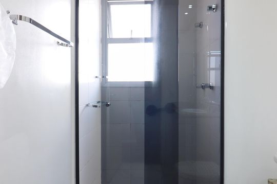 Quarto 1 - Suíte Banheiro  de apartamento à venda com 3 quartos, 107m² em Vila Lusitania, São Bernardo do Campo