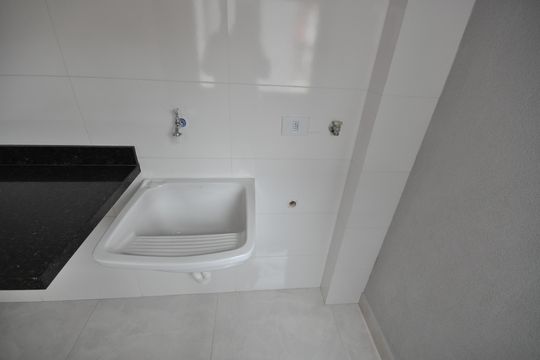 Área de Serviço de apartamento à venda com 2 quartos, 45m² em Vila Rosa, São Paulo