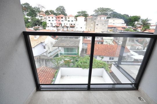 Sacada o Quarto 1 de apartamento à venda com 2 quartos, 45m² em Vila Rosa, São Paulo
