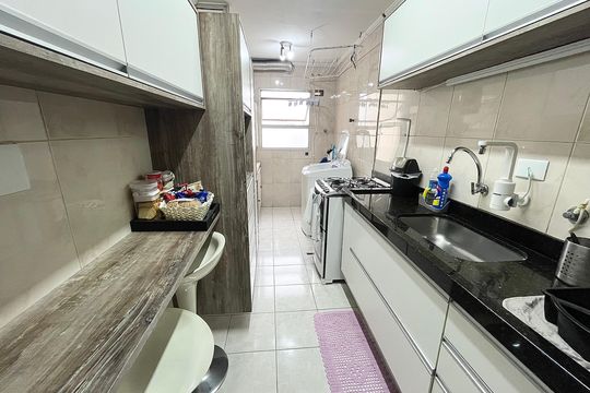 Cozinha de apartamento para alugar com 3 quartos, 70m² em Santana, São Paulo