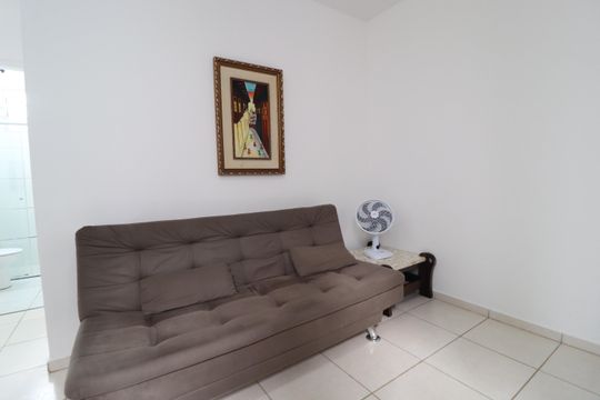 Sala de apartamento para alugar com 2 quartos, 44m² em Gávea, Uberlândia
