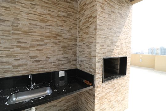 Área comum - Churrasqueira de apartamento à venda com 2 quartos, 64m² em Vila Ema, São Paulo