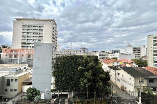 Vista da Varanda de kitnet/studio à venda com 1 quarto, 26m² em Vila Clementino, São Paulo