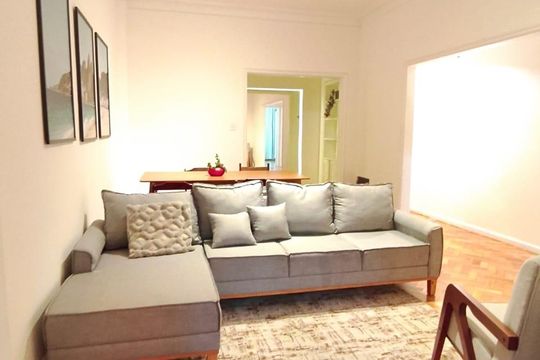 Sala de apartamento à venda com 3 quartos, 110m² em Leme, Rio de Janeiro
