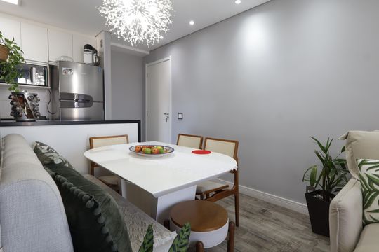 Sala de apartamento à venda com 3 quartos, 58m² em Vila Andrade, São Paulo