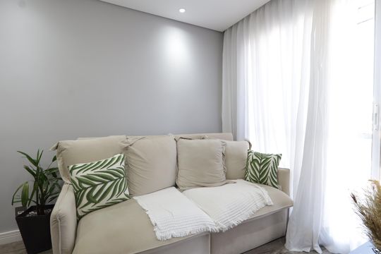 Sala de apartamento à venda com 3 quartos, 58m² em Vila Andrade, São Paulo