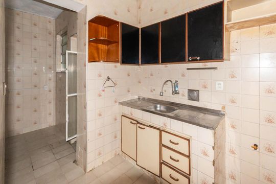 Cozinha de apartamento à venda com 3 quartos, 77m² em Imperial de São Cristóvão, Rio de Janeiro