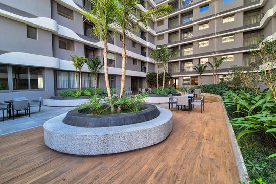Área comum de kitnet/studio à venda com 1 quarto, 25m² em Pinheiros, São Paulo