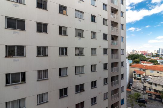 Sala - Vista de apartamento à venda com 2 quartos, 34m² em Vila Diva, São Paulo