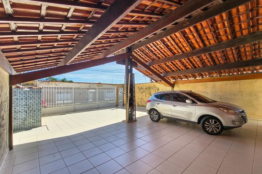 Garagem de casa para alugar com 1 quarto, 59m² em Jardim Imperador, Praia Grande