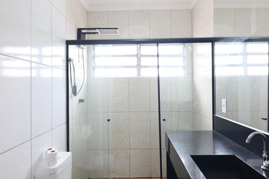 Banheiro Social de apartamento para alugar com 3 quartos, 85m² em Rudge Ramos, São Bernardo do Campo