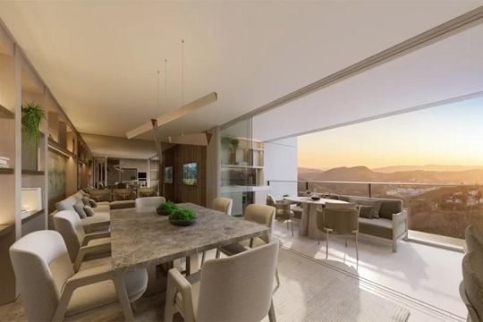 Apartamento à venda com 4 quartos, 269m² em Vila da Serra , Nova Lima