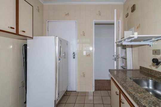 Cozinha de apartamento à venda com 1 quarto, 42m² em Recanto Paraíso, São Paulo