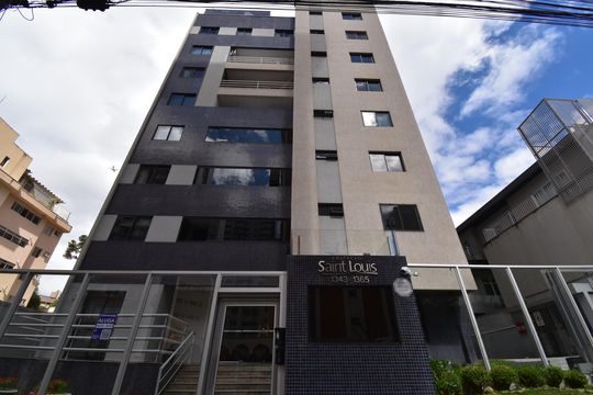 Fachada de apartamento à venda com 3 quartos, 102m² em Bigorrilho, Curitiba