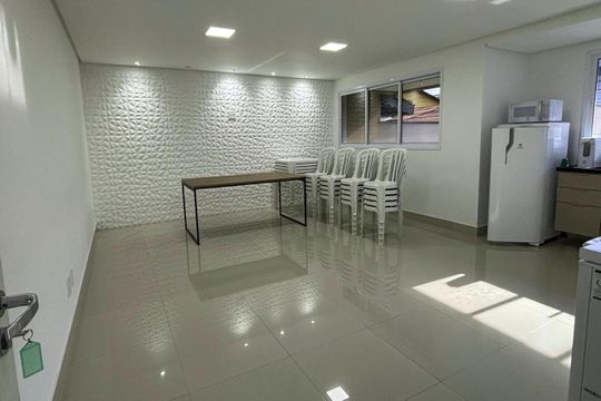 Área comum - Salão de festas de apartamento à venda com 2 quartos, 53m² em Paulicéia, São Bernardo do Campo