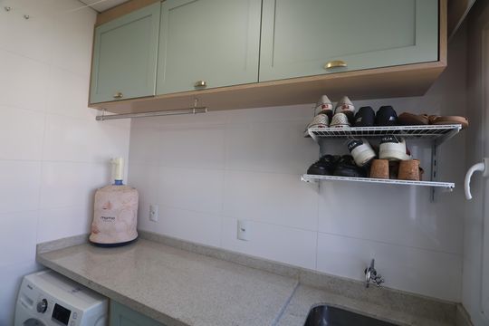 Lavanderia de apartamento à venda com 3 quartos, 120m² em Centro, Canoas