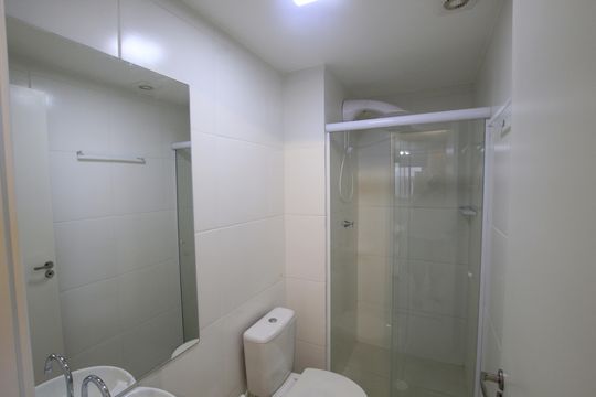 Banheiro de apartamento para alugar com 2 quartos, 34m² em Mooca, São Paulo