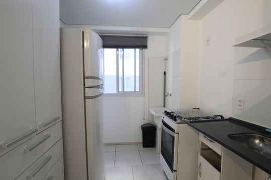 Cozinha de apartamento para alugar com 2 quartos, 34m² em Mooca, São Paulo