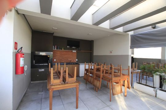 Área comum - Churrasqueira 1 de apartamento para alugar com 2 quartos, 34m² em Mooca, São Paulo