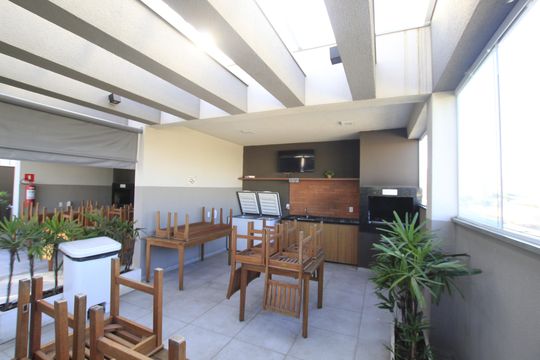  Área comum - Churrasqueira 2 de apartamento para alugar com 2 quartos, 34m² em Mooca, São Paulo