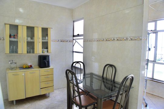 Cozinha de apartamento à venda com 3 quartos, 110m² em Conjunto California, Belo Horizonte