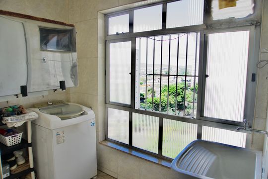 Área de Serviço de apartamento à venda com 3 quartos, 110m² em Conjunto California, Belo Horizonte