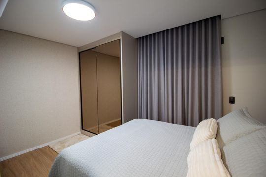 Suíte de apartamento para alugar com 2 quartos, 69m² em Parque Campolim, Sorocaba