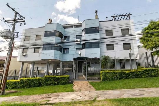 Fachada de apartamento à venda com 2 quartos, 60m² em Nonoai, Porto Alegre