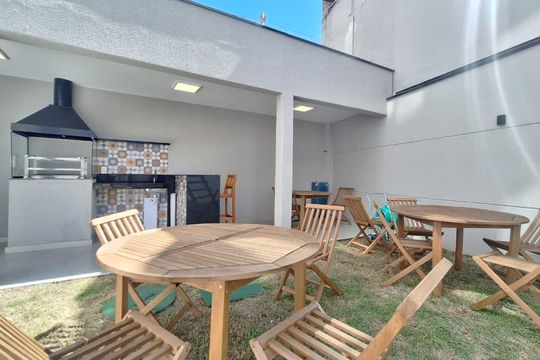 Área gourmet  de apartamento à venda com 1 quarto, 19m² em Água Branca, São Paulo