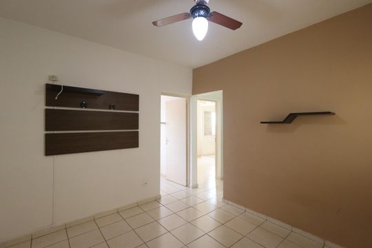 Sala de apartamento para alugar com 2 quartos, 45m² em Jardim Interlagos, Ribeirão Preto