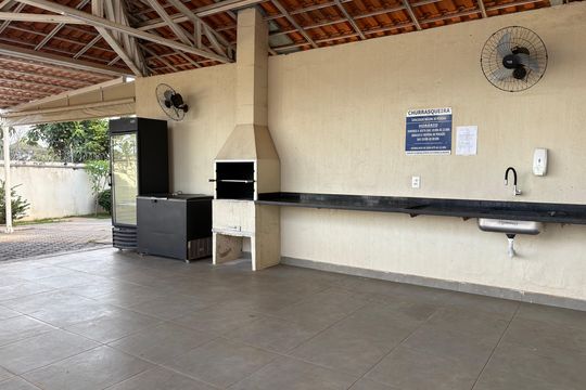 Área comum - Churrasqueira de apartamento para alugar com 2 quartos, 45m² em Jardim Interlagos, Ribeirão Preto