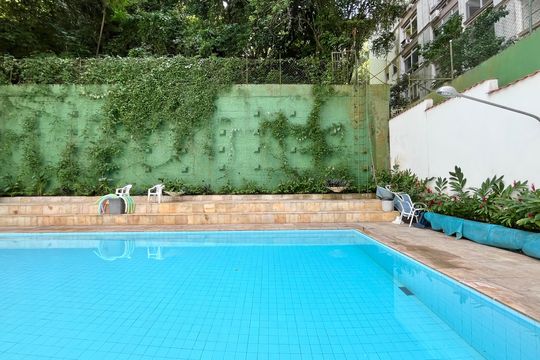 Área comum - Piscina de apartamento à venda com 3 quartos, 144m² em Copacabana, Rio de Janeiro